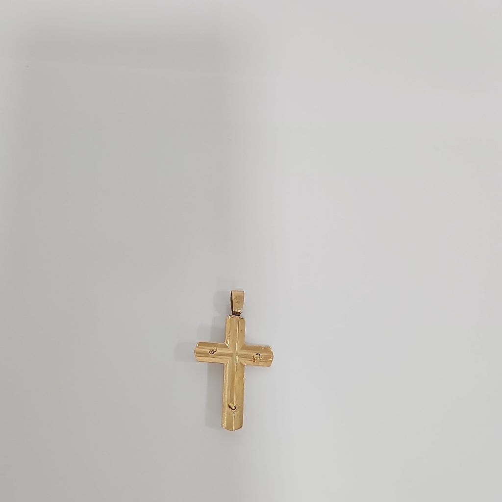 CRUCIFIJO ORO 14 K 3.2 GRMS (SEMINUEVO)