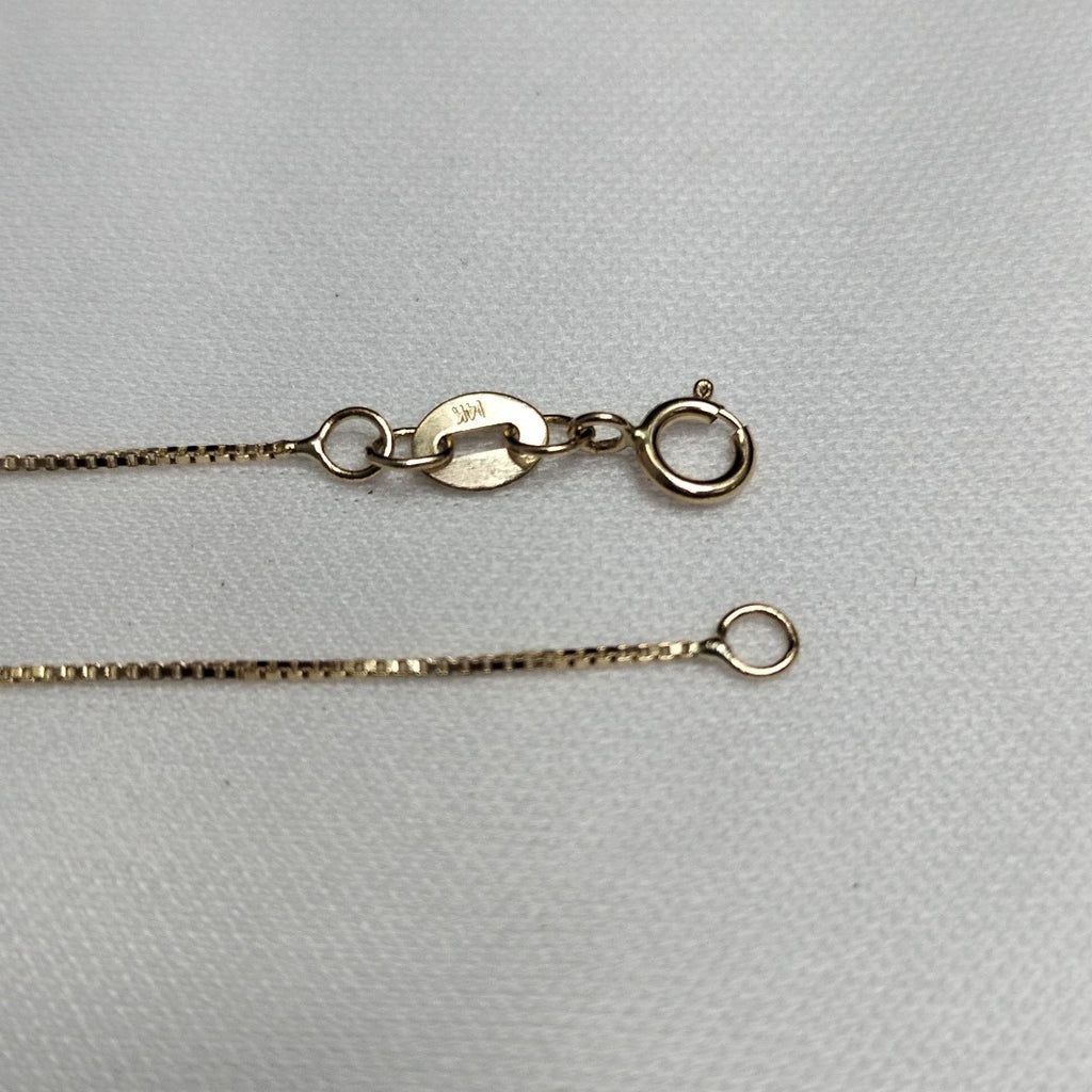 CADENA VENECIANO 14K 55 CM 1.7 GR (NUEVO)