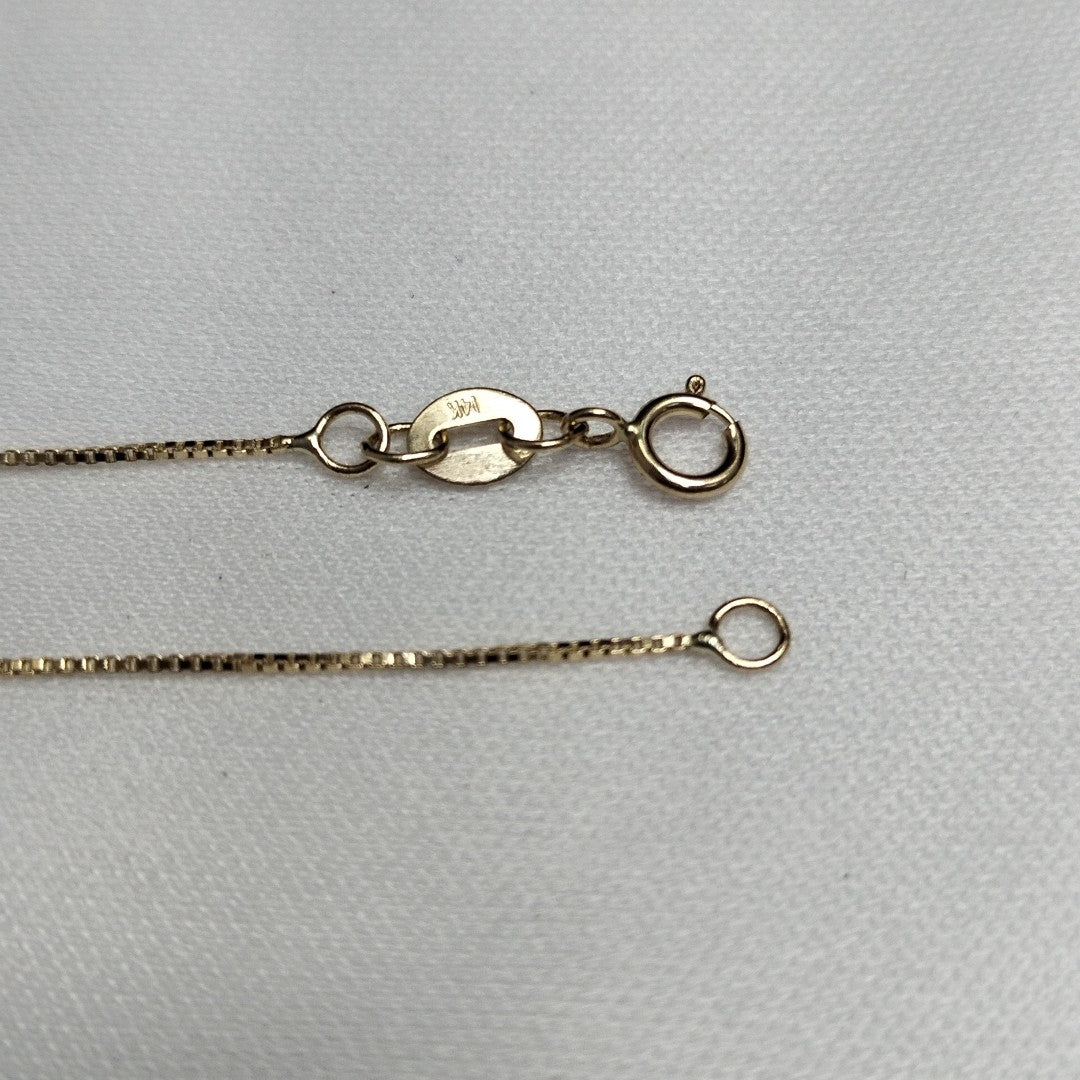 CADENA VENECIANO 14K 55 CM 1.7 GR (NUEVO)