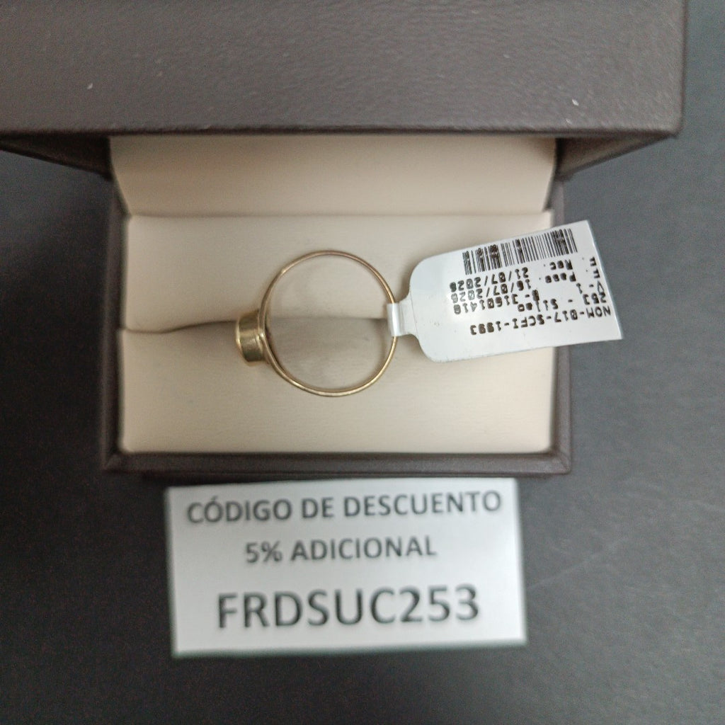 ANILLO ORO 8 K 3.2 GRMS (SEMINUEVO)
