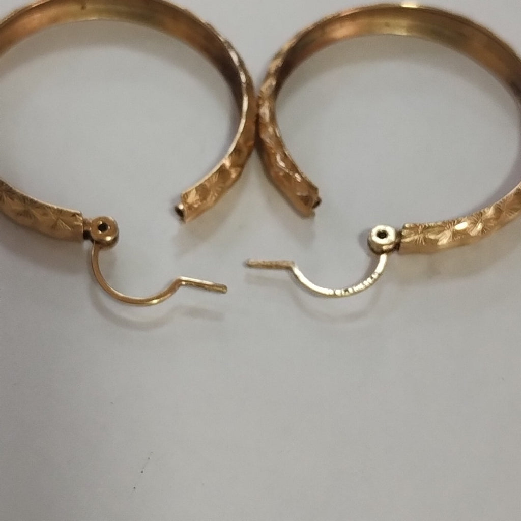 ARRACADAS PAR ORO 10 K 3.3 GRMS (SEMINUEVO)
