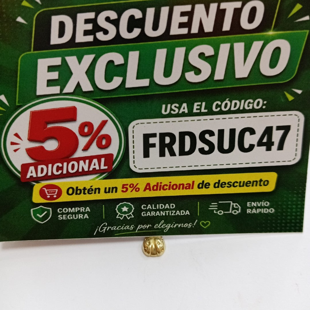 CADENA, DIJE ORO 14 K 1.4 GRMS (SEMINUEVO)