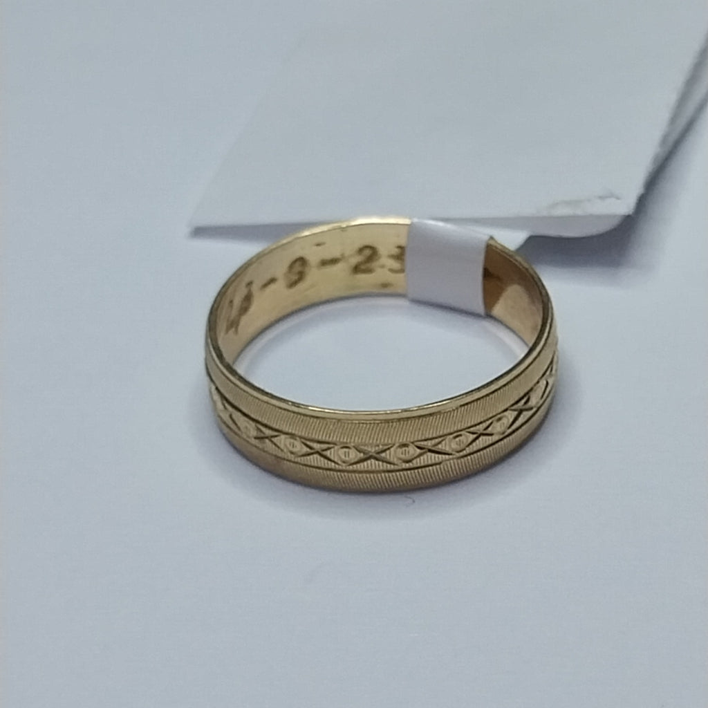 ARGOLLA ORO 10 K 1.6 GRMS (SEMINUEVO)