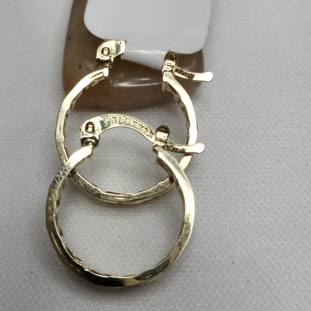 ARETES ARRACADAS FIG GRECAS 14K 1.8 GR (NUEVO)