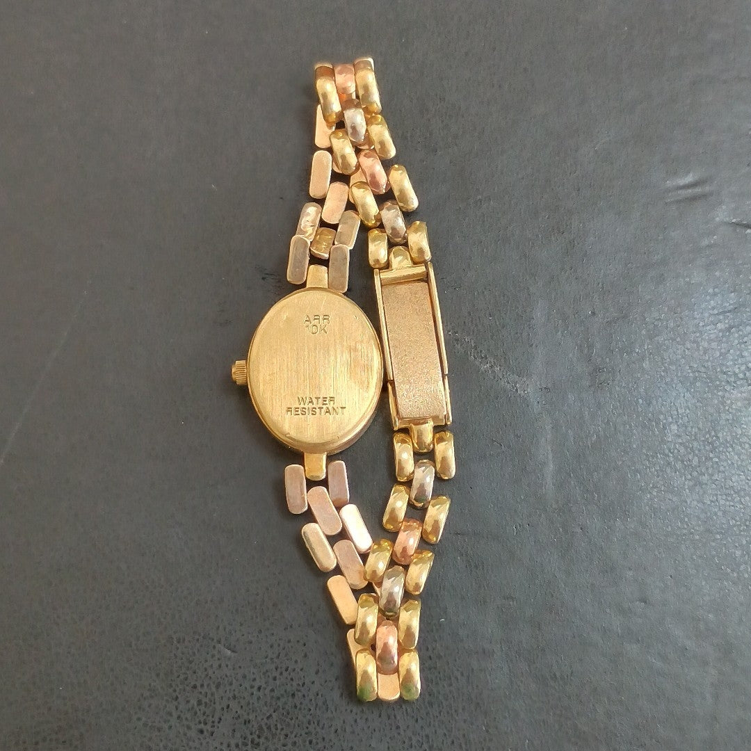 RELOJ CAJA Y PULSO ORO ORO 10 K 15.9 GRMS (SEMINUEVO)