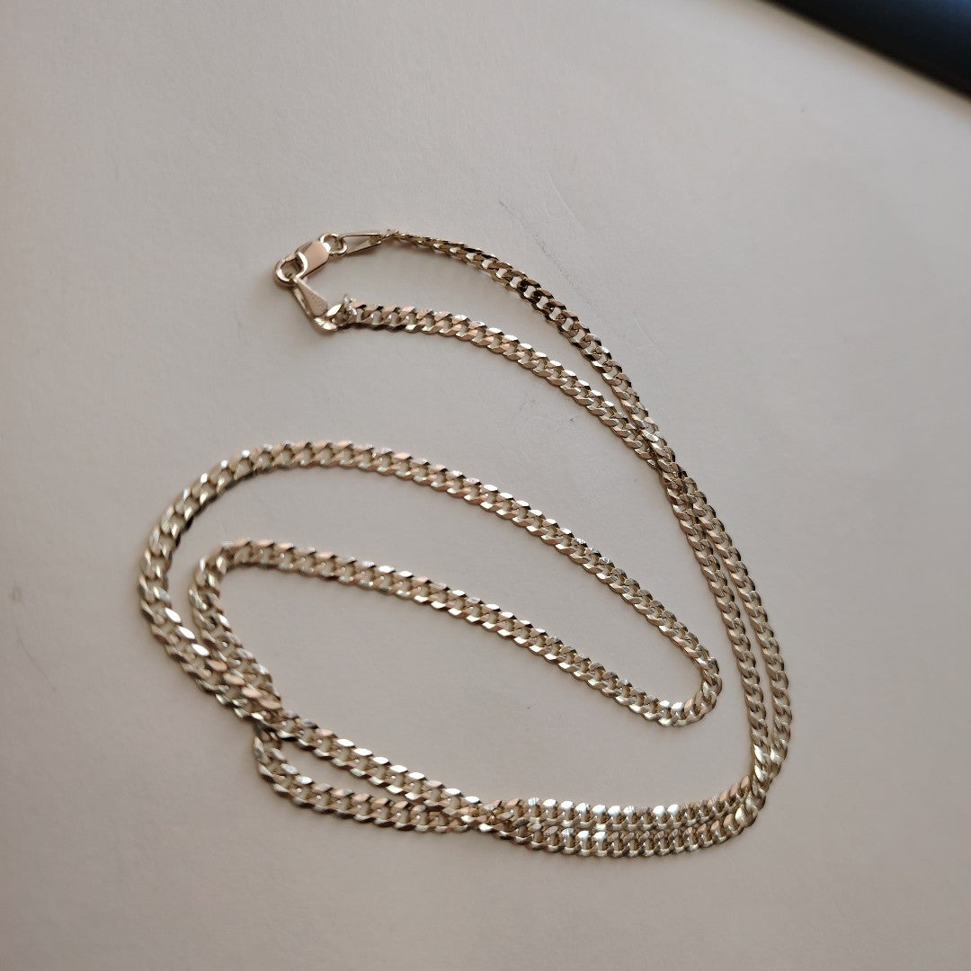 CADENA BARBADA 14K 60 CM 10.2 GR (NUEVO)
