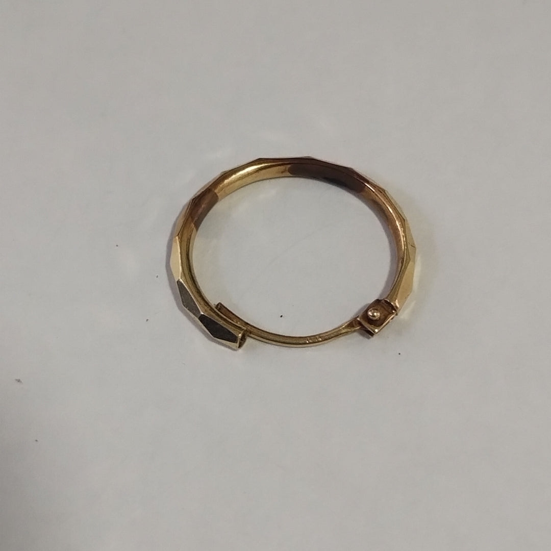 ARRACADAS PAR ORO 14 K 2,20 GRMS (SEMINUEVO)