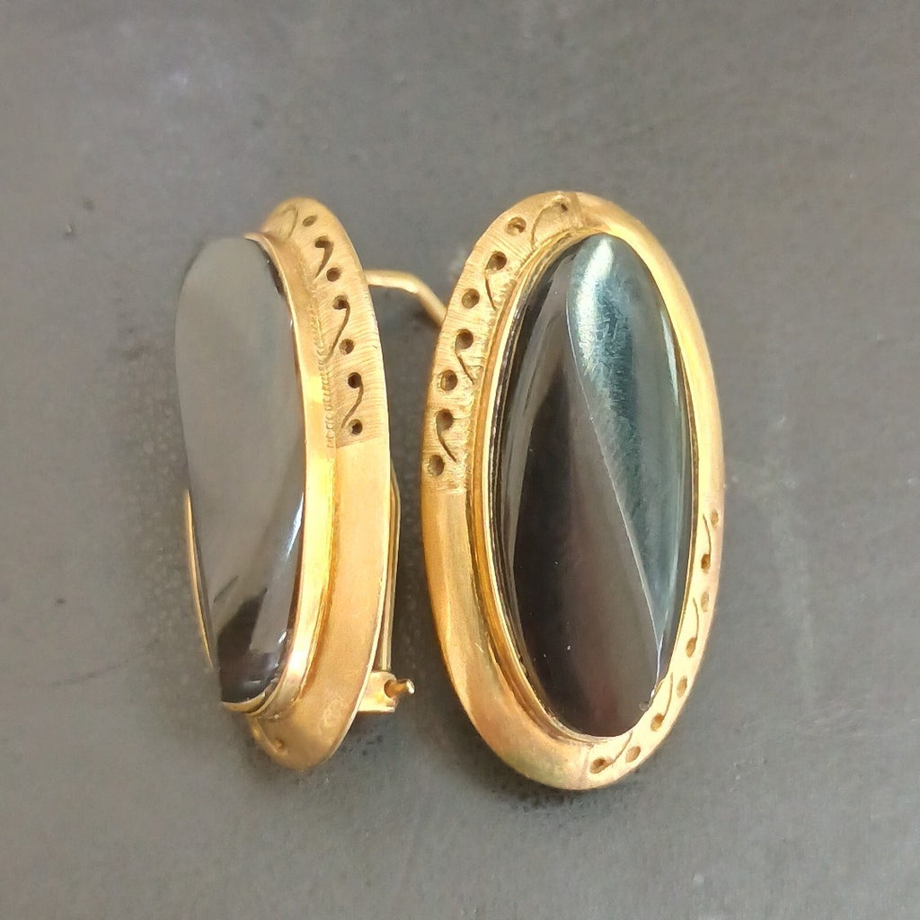 ARETES PAR ORO 10 K 9.2 GRMS (SEMINUEVO)