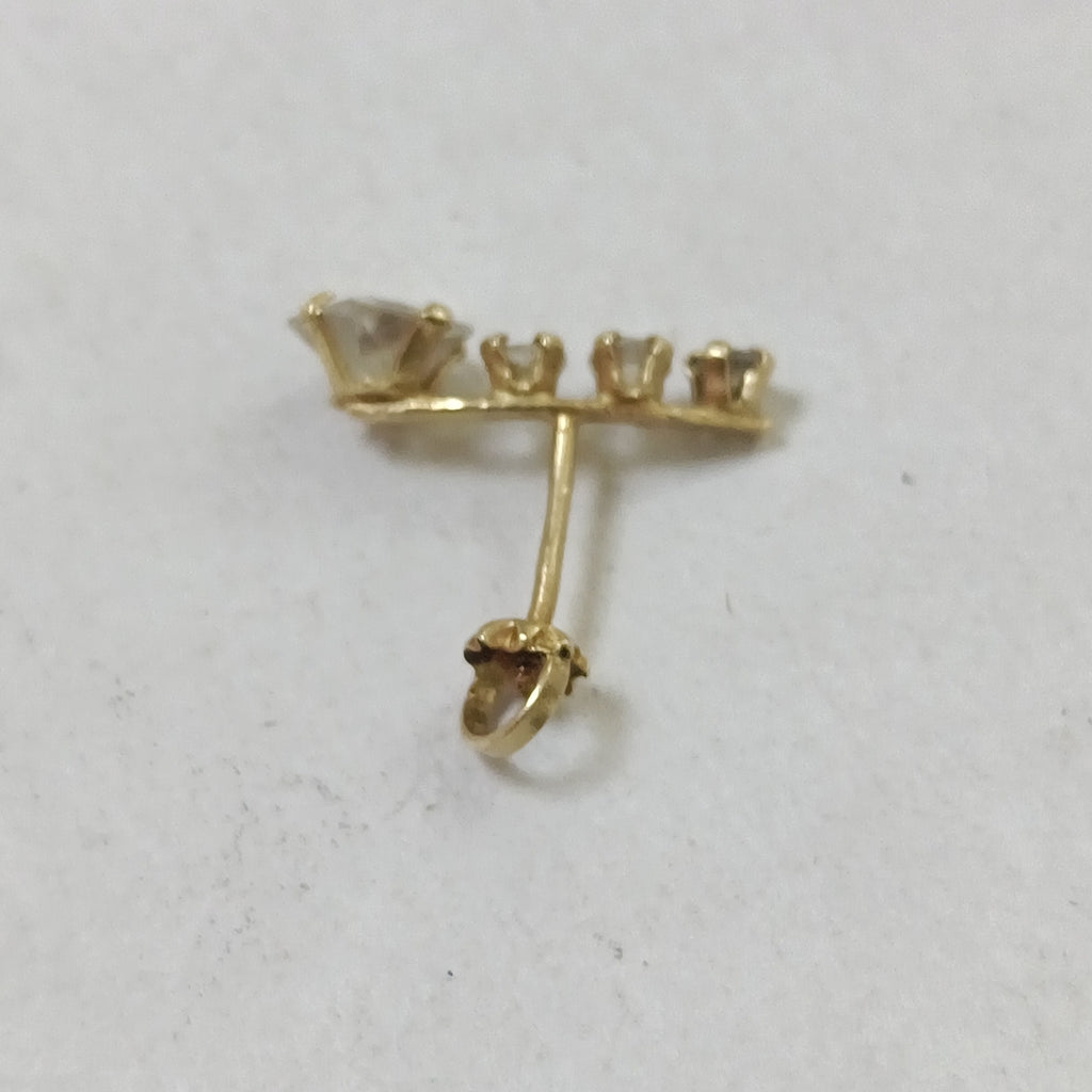 BROQUELES PAR ORO 14 K 0.9 GRMS (SEMINUEVO)