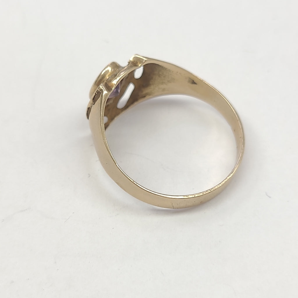 ANILLO ORO 10 K 3.2 GRMS (SEMINUEVO)