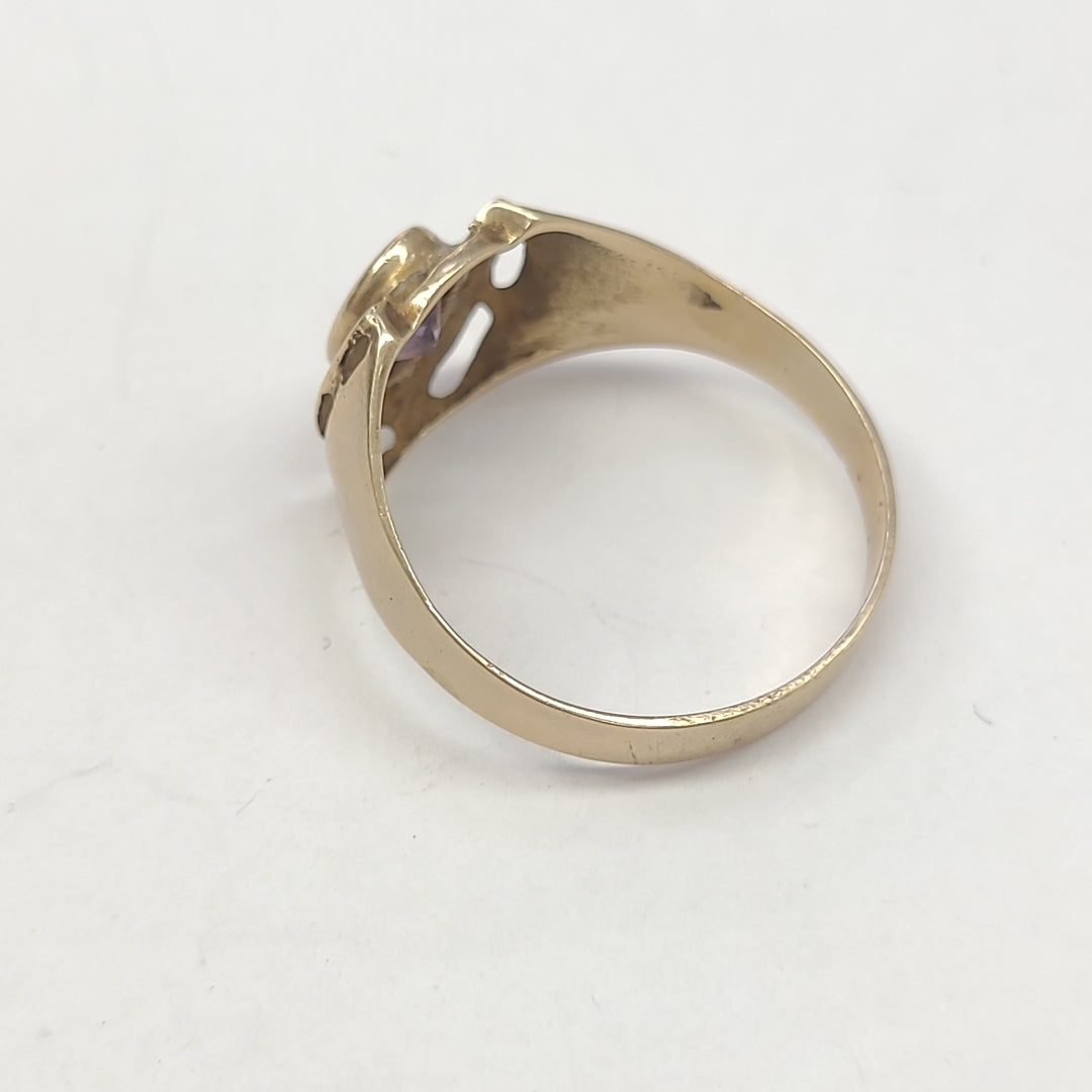 ANILLO ORO 10 K 3.2 GRMS (SEMINUEVO)