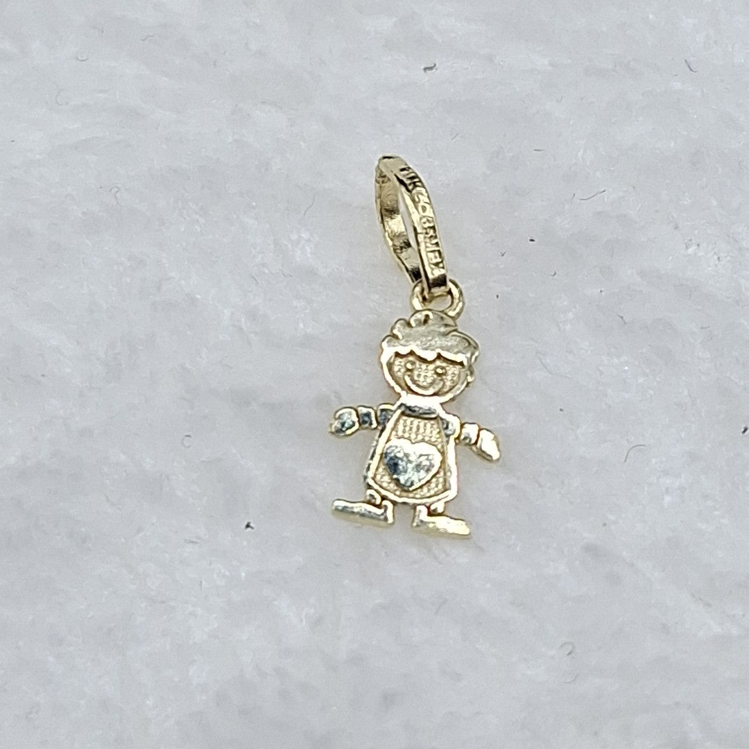 DIJE NIÑO 10K 0.3 GR (NUEVO)