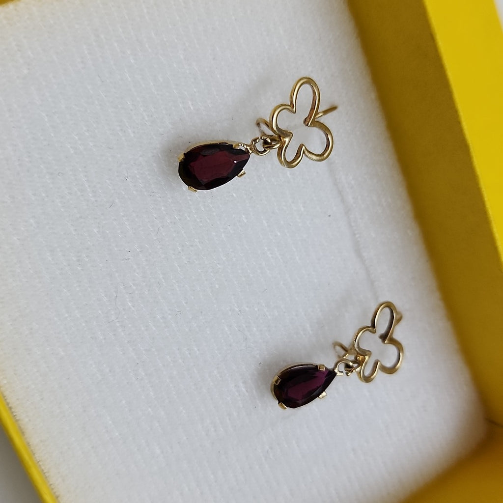 ARETES PAR ORO 10 K 1.5 GRMS (SEMINUEVO)