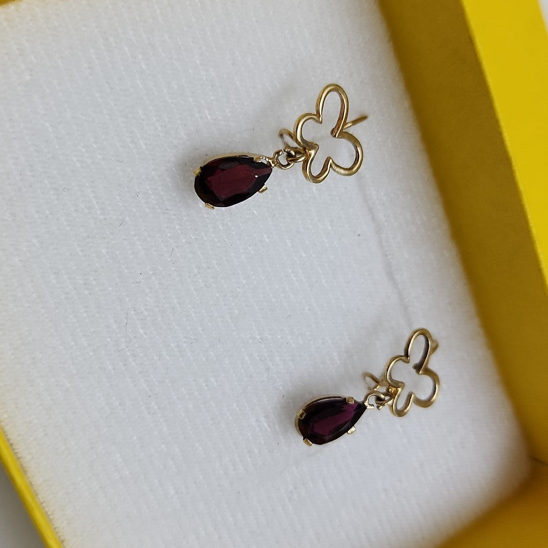 ARETES PAR ORO 10 K 1.5 GRMS (SEMINUEVO)