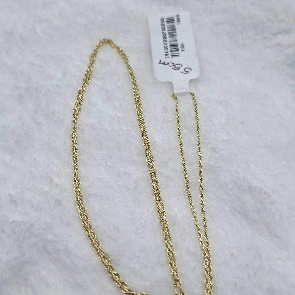 CADENA TORZAL 14K 55 CM 2.9 GR (NUEVO)
