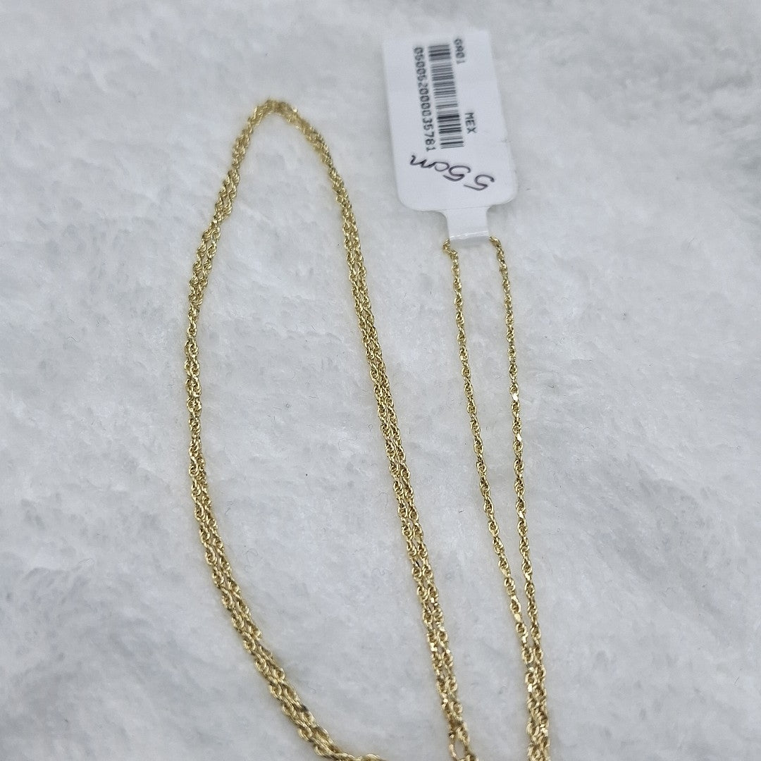 CADENA TORZAL 14K 55 CM 2.9 GR (NUEVO)