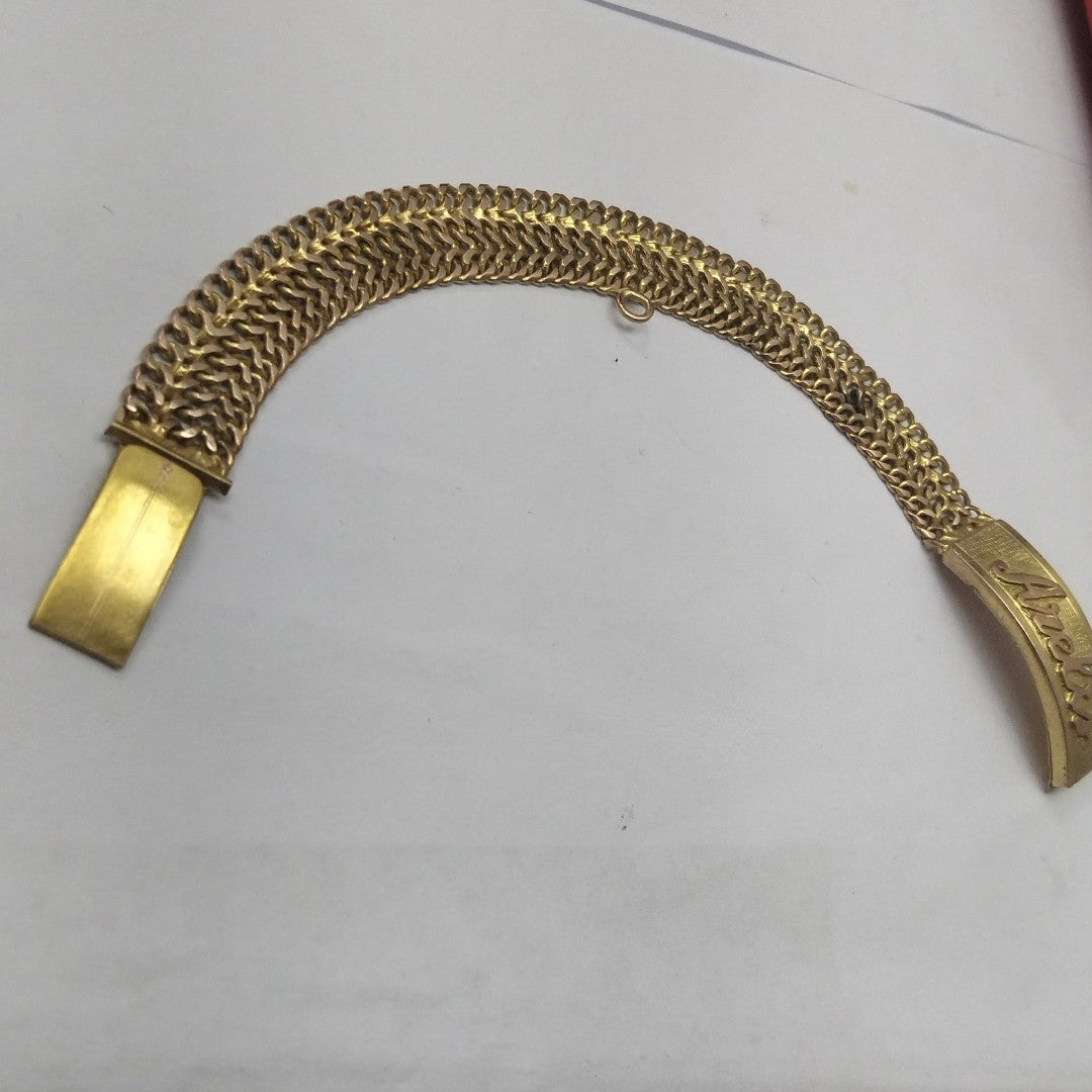 ESCLAVA ORO 10 K 30.9 GRMS (SEMINUEVO)