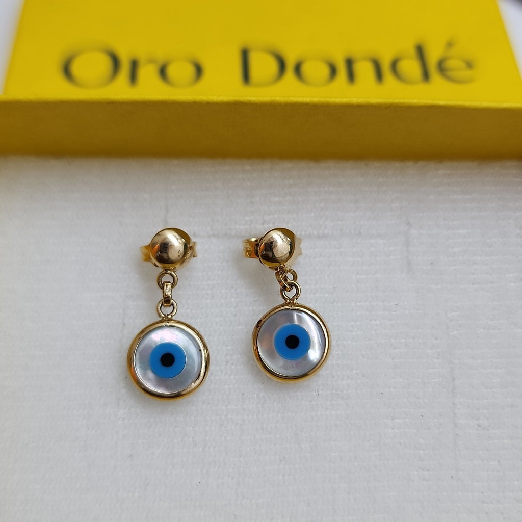 BROQUELES PAR ORO 10 K 1,80 GRMS (SEMINUEVO)