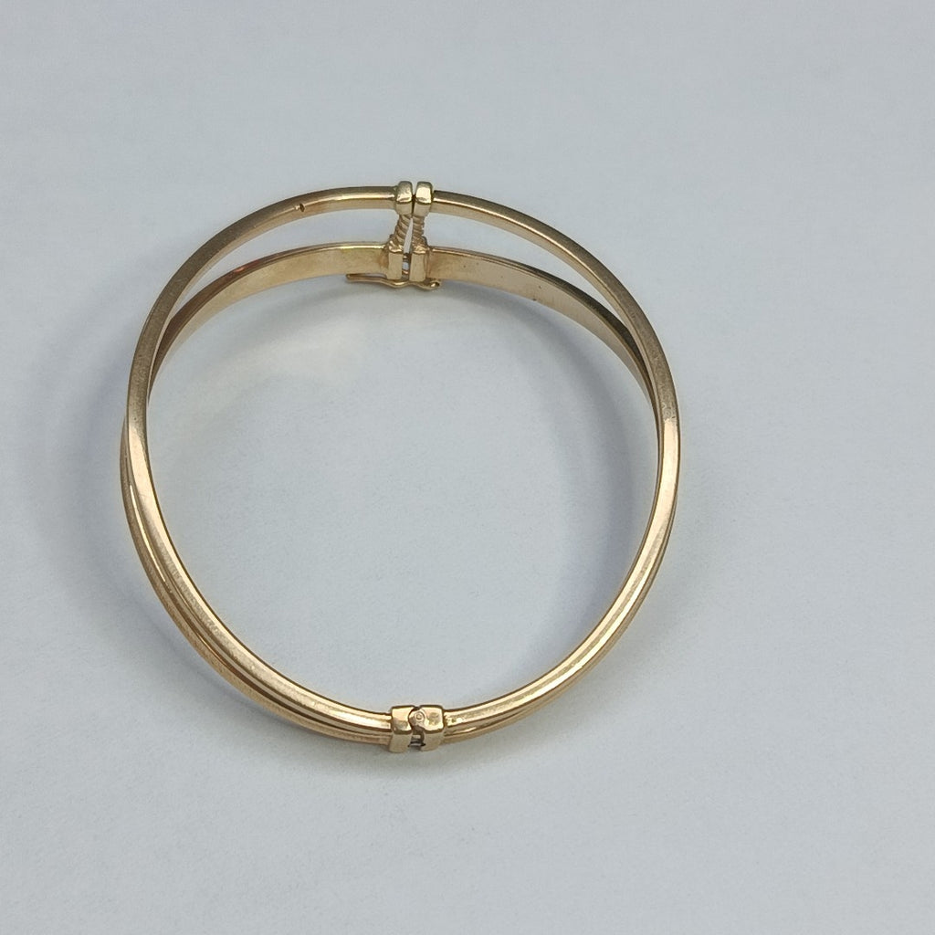 PULSERA RIGIDA ORO 14 K 9,30 GRMS (SEMINUEVO)