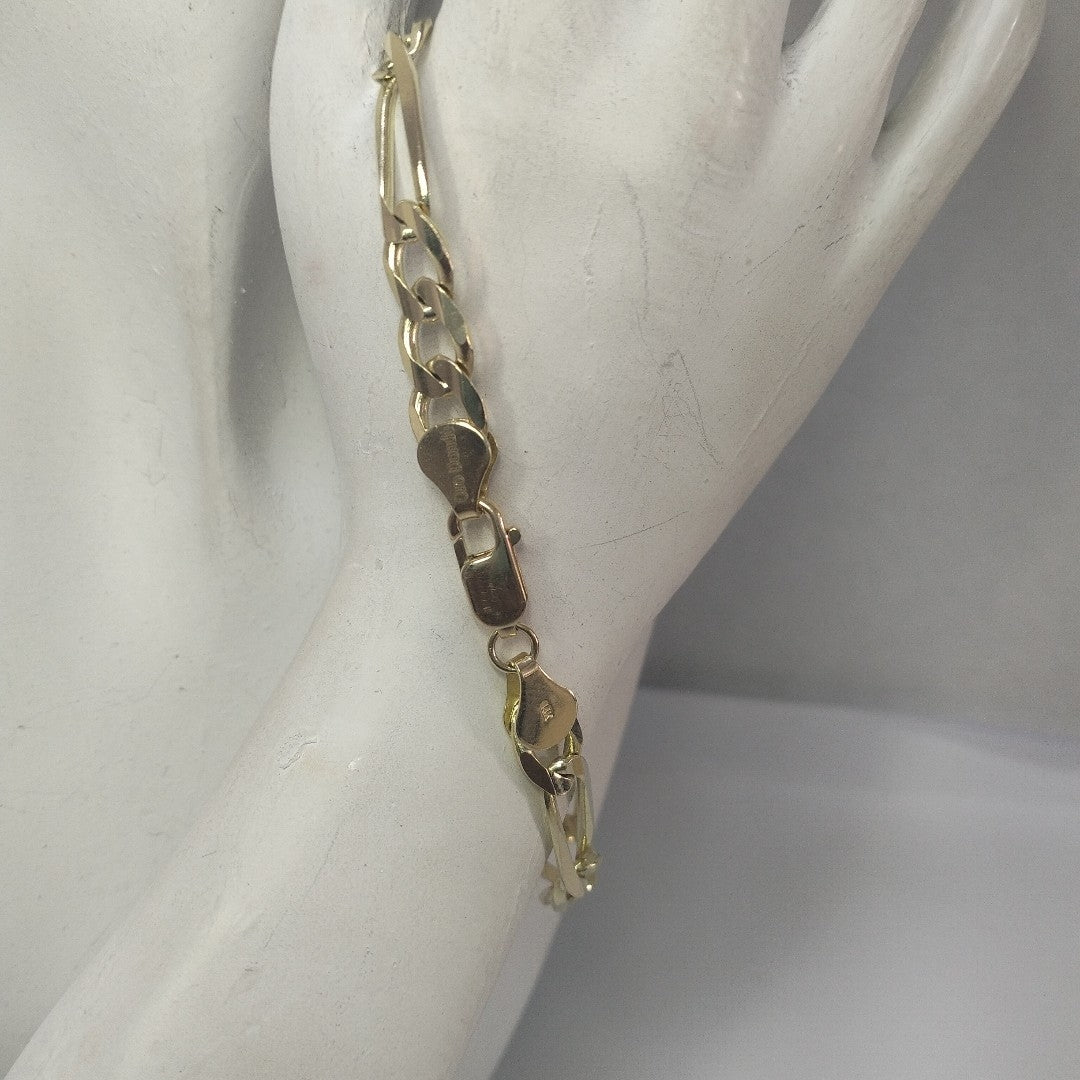 PULSERA 3X1 14K 21 CM 13.8 GR (NUEVO)