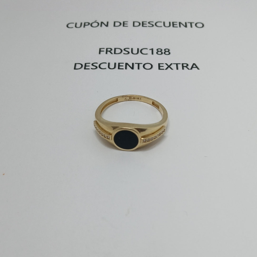 ANILLOS CABALLERO ORO 14K 3.4 (NUEVO)