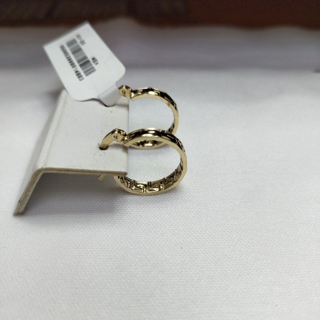 ARETES ARRACADAS FIG GRECAS 14K 1.8 GR (NUEVO)