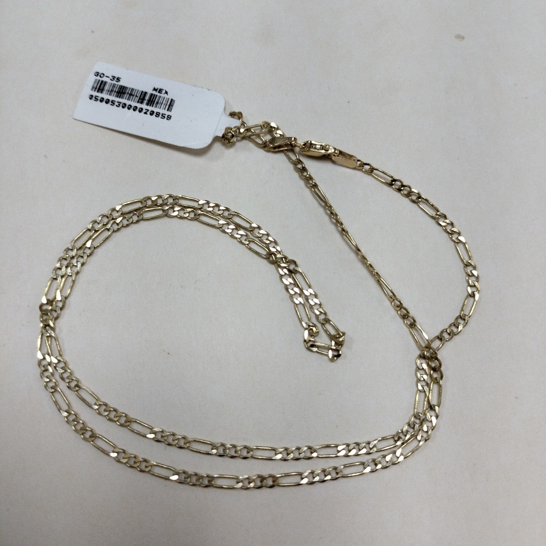 CADENA TEJIDO 3X1 14K 55 CM 5.3 GR (NUEVO)