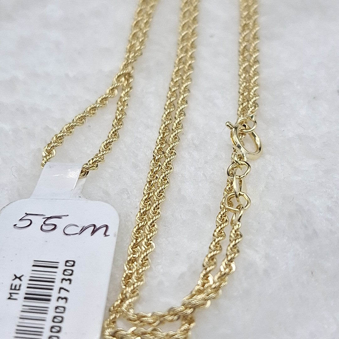 CADENA TORZAL 10K 55 CM 4.6 GR (NUEVO)