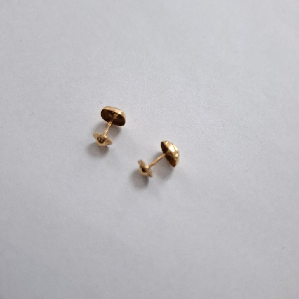BROQUELES PAR ORO 14 K 0,60 GRMS (SEMINUEVO)