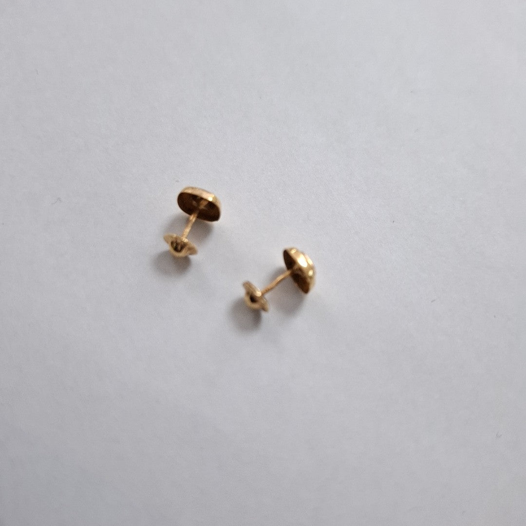 BROQUELES PAR ORO 14 K 0,60 GRMS (SEMINUEVO)