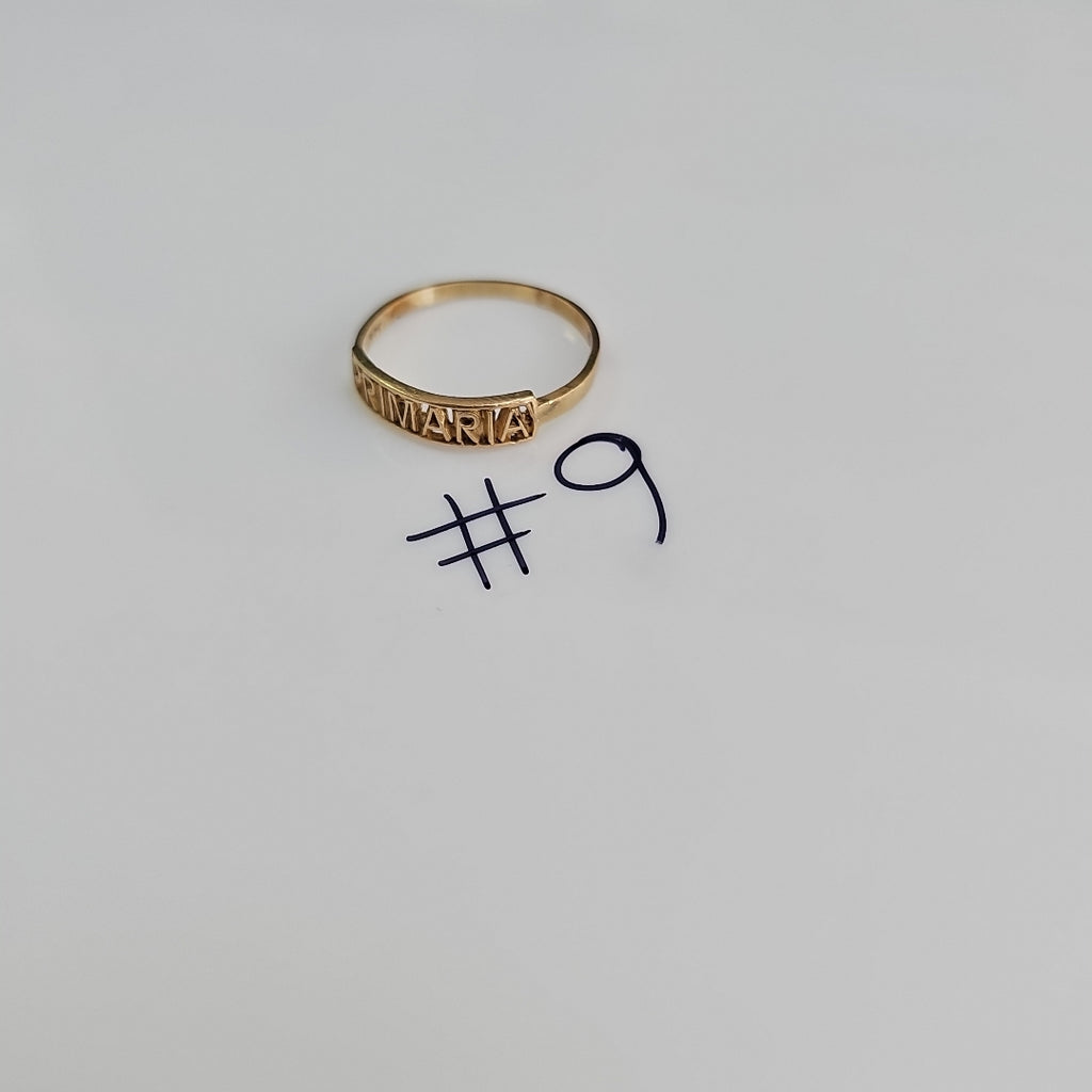 ANILLO DE GRADUACIÓN ORO 10 K 1,30 GRMS (SEMINUEVO)