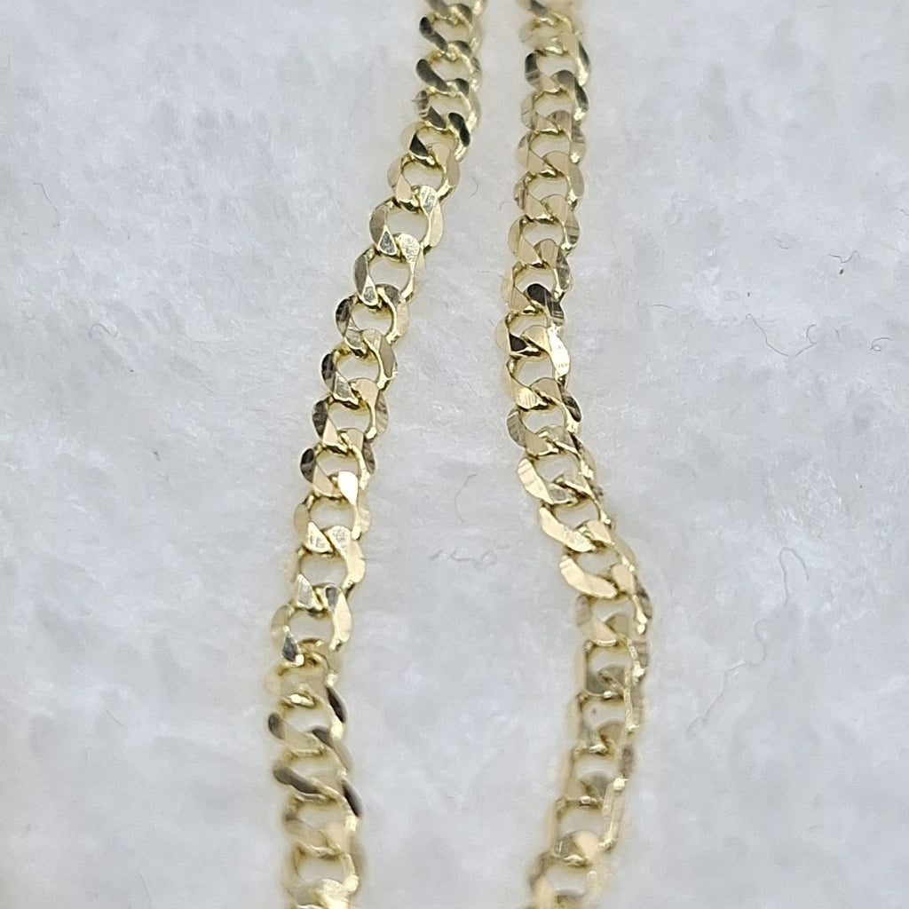 CADENA BARBADA 14K 60 CM 5.9 GR (NUEVO)