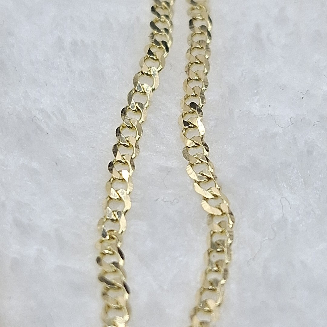 CADENA BARBADA 14K 60 CM 5.9 GR (NUEVO)