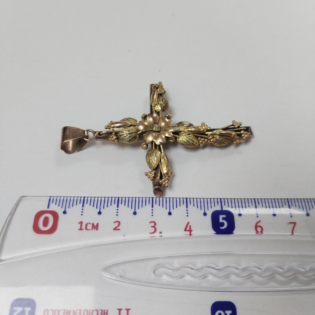 CRUZ,DIJE ORO 8 K 5,10 GRMS (SEMINUEVO)