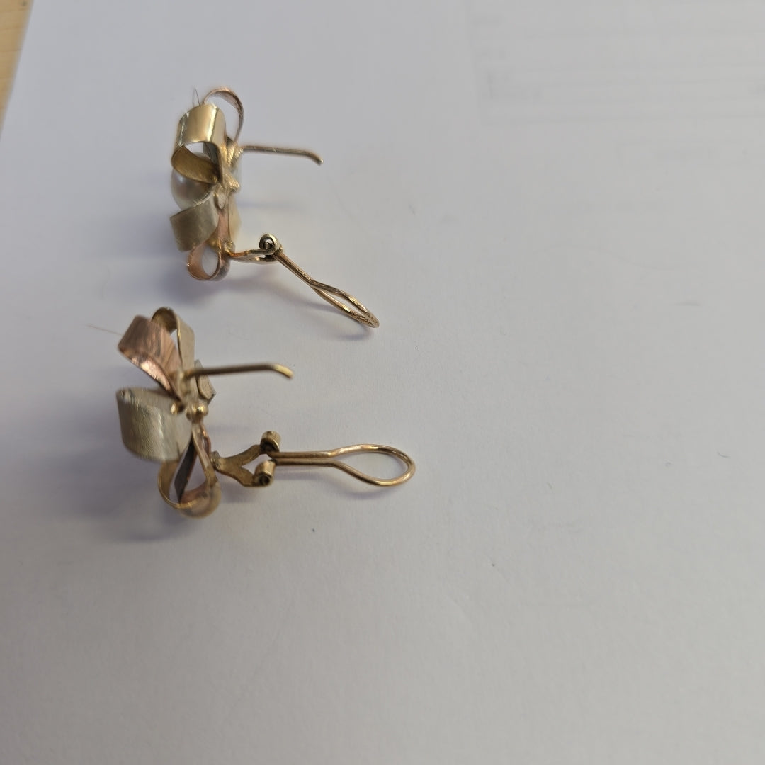ARETES PAR ORO 8 K 5,30 GRMS (SEMINUEVO)
