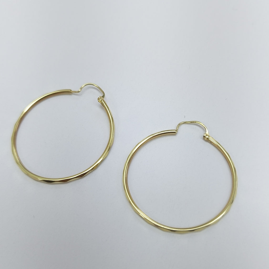 ARRACADAS PAR ORO 14 K 1,50 GRMS (SEMINUEVO)
