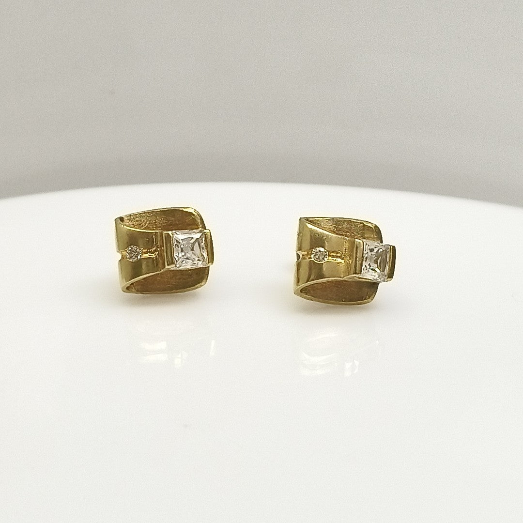 ARETES PAR ORO 10 K 2,40 GRMS (SEMINUEVO)