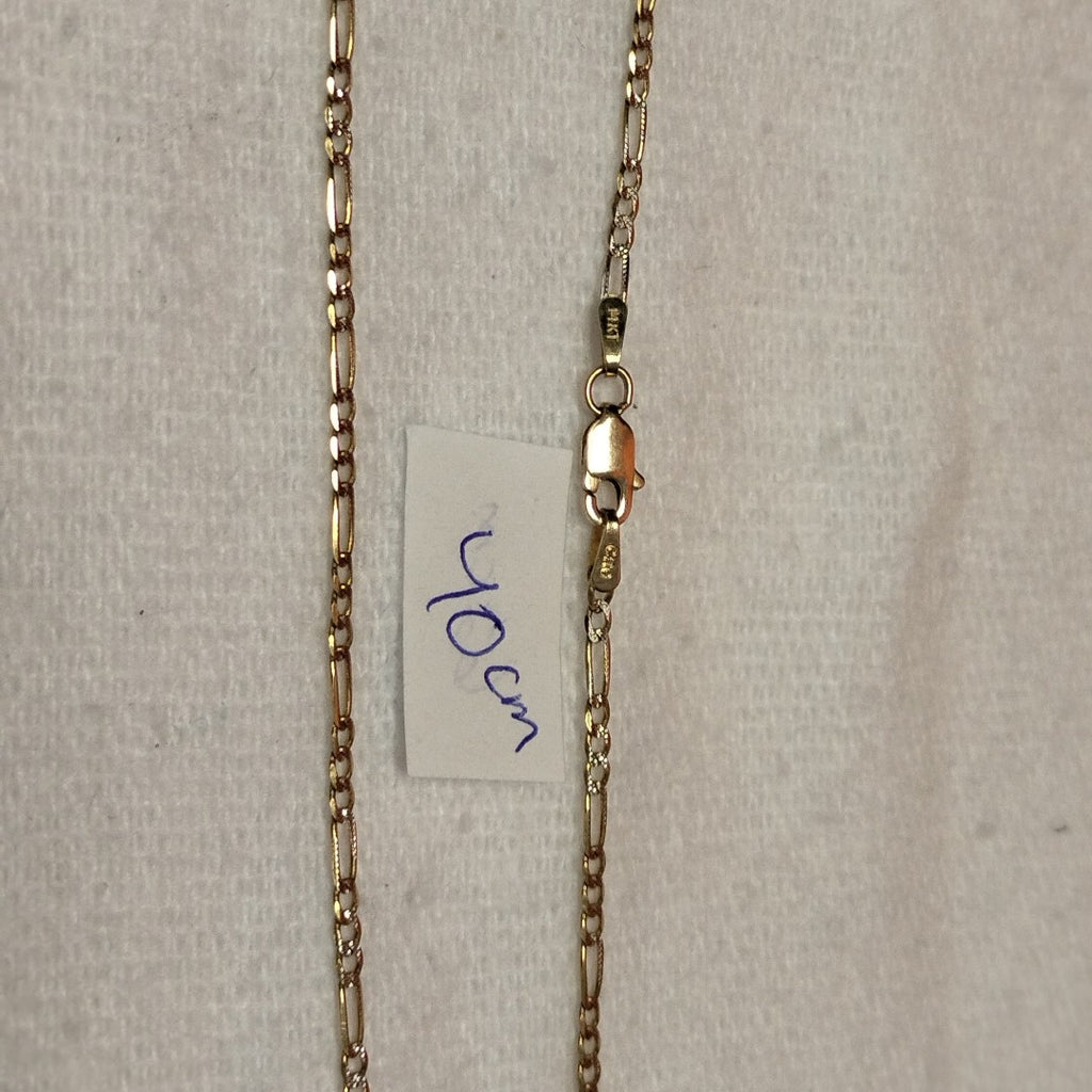 CADENA ORO,RODIADO 14 K 2,60 GRMS (SEMINUEVO)