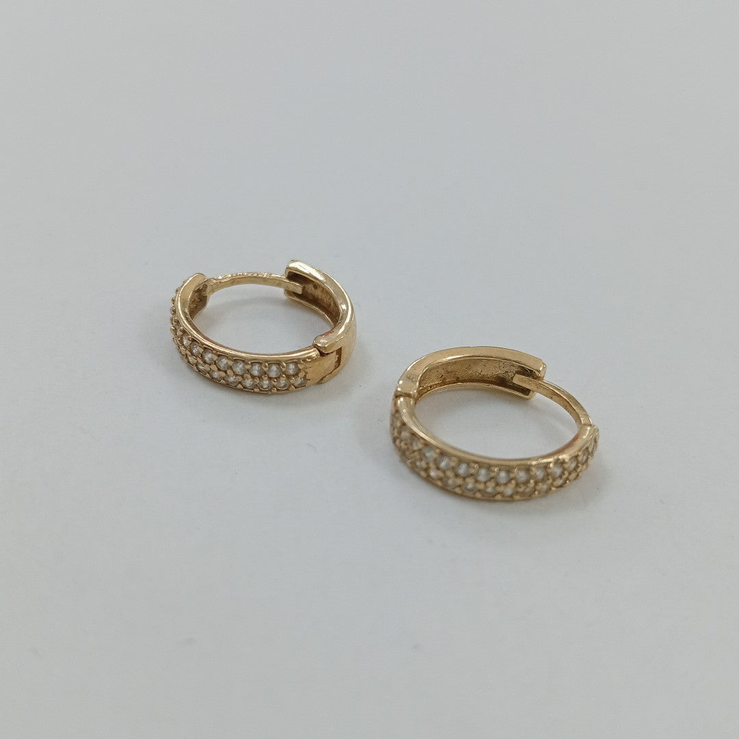 ARETES PAR ORO 10 K 1,70 GRMS (SEMINUEVO)