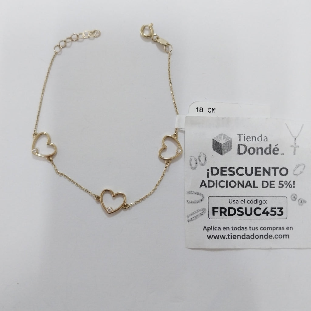 PULSERAS DAMA ORO 14K 1.5 (NUEVO)