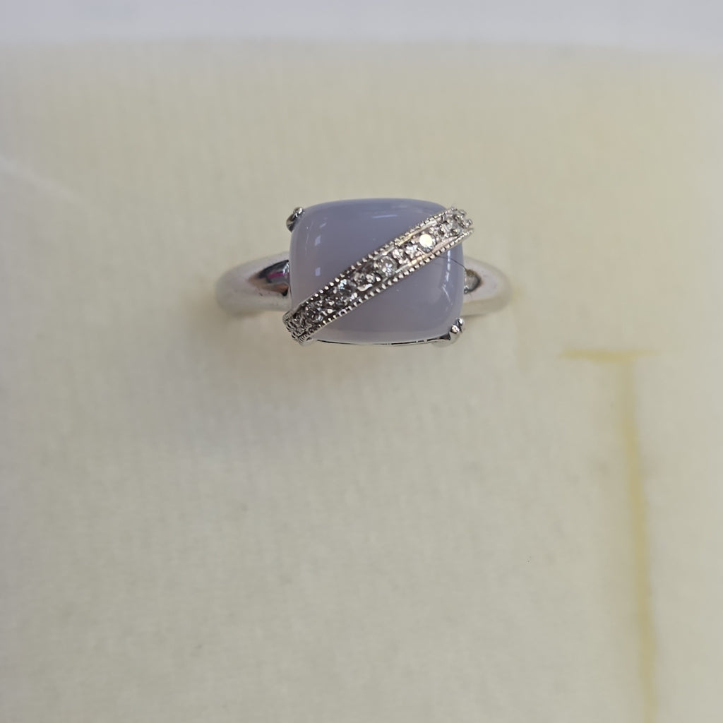 ANILLITO ORO BLANCO 14 K 4,20 GRMS (SEMINUEVO)