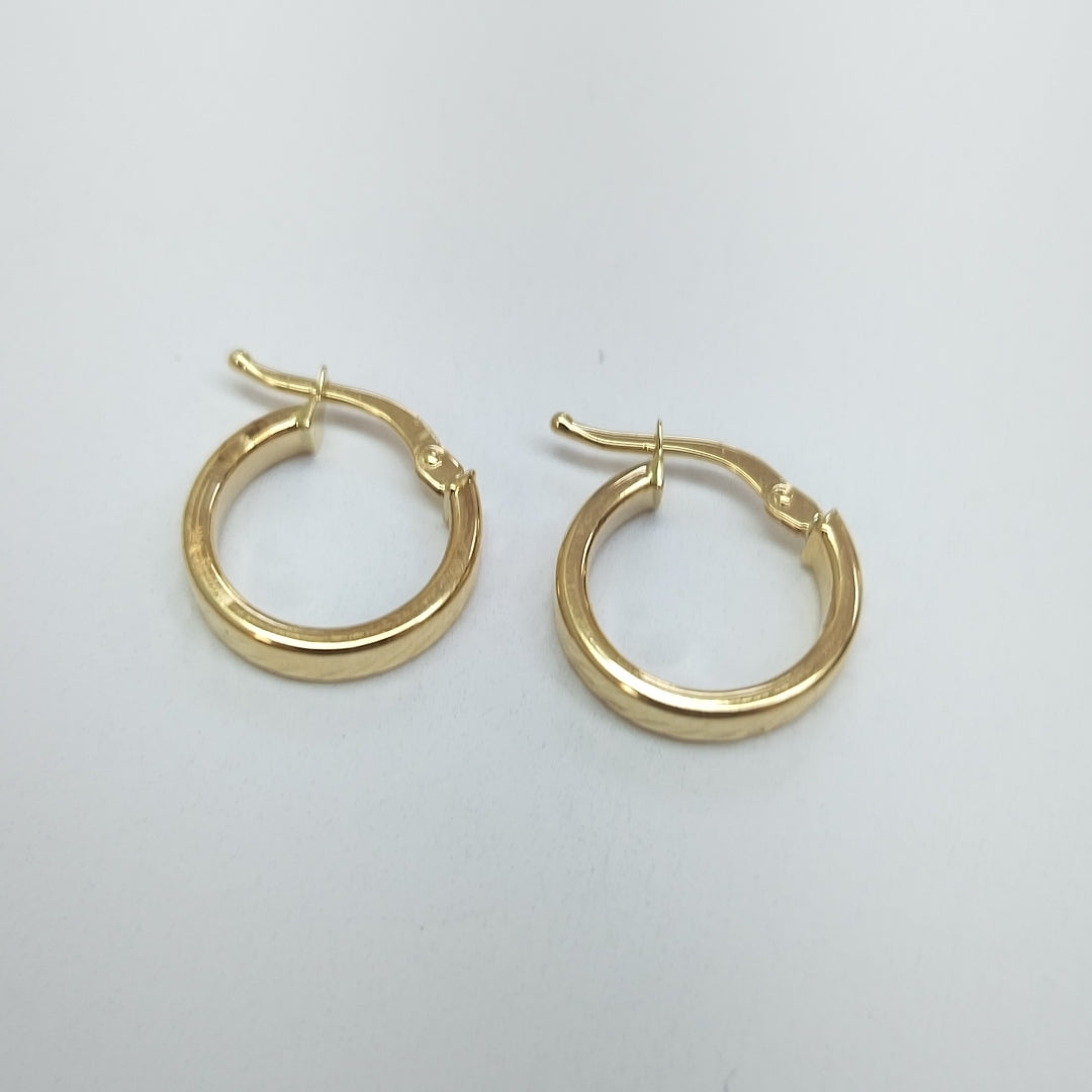 ARRACADAS PAR ORO 14 K 1 GRMS (SEMINUEVO)