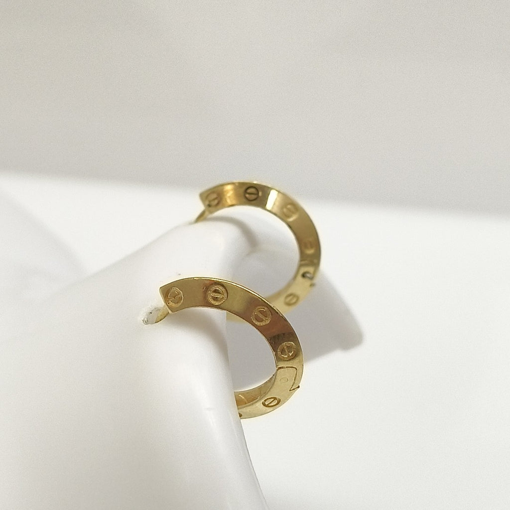 ARRACADAS PAR ORO 14 K 2,30 GRMS (SEMINUEVO)