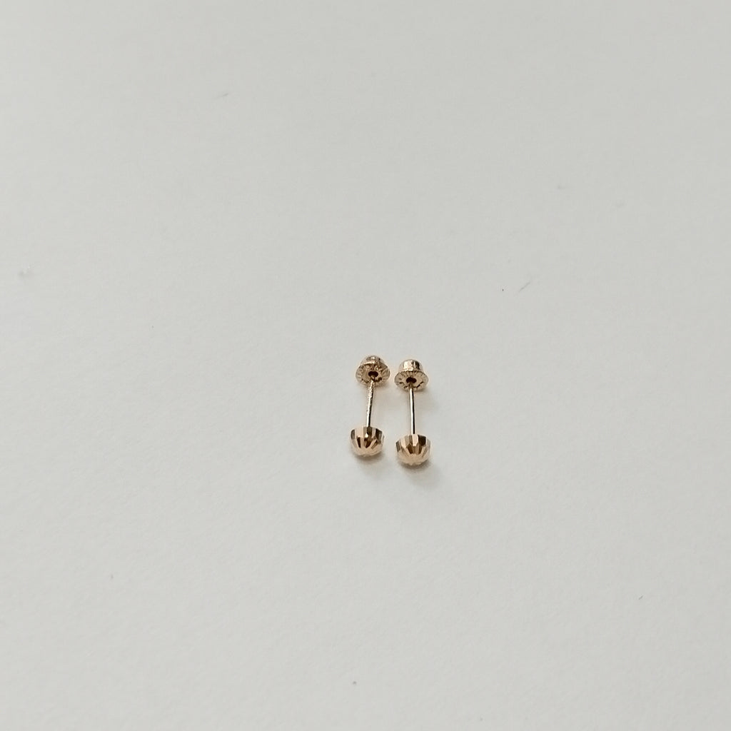 BROQUELES BROQUEL FIG HONGO 14K 0.17 GR (NUEVO)
