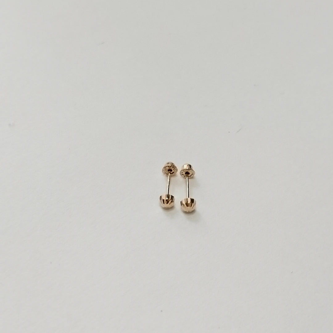 BROQUELES BROQUEL FIG HONGO 14K 0.17 GR (NUEVO)