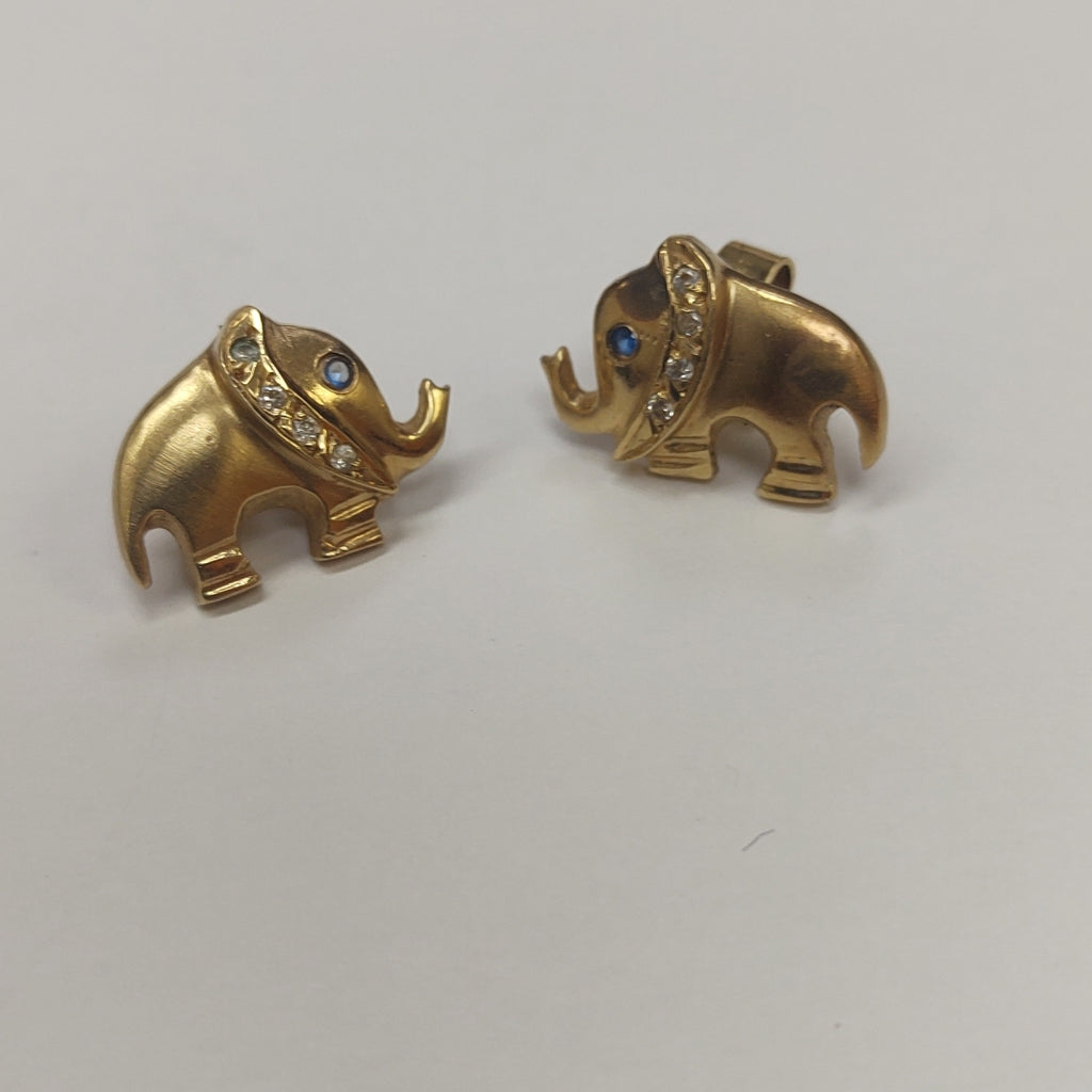 BROQUELES PAR ORO 14 K 3,70 GRMS (SEMINUEVO)