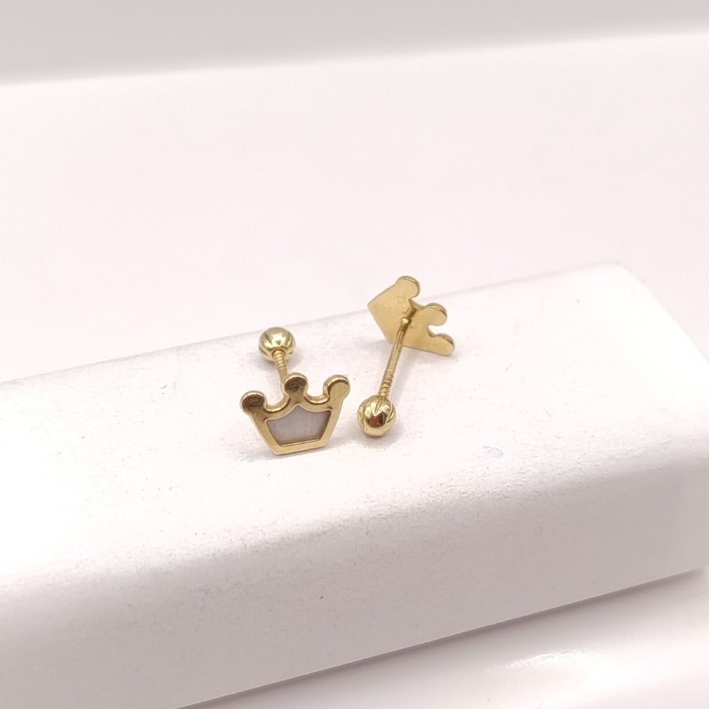 BROQUELES PAR ORO 14 K 0.6 GRMS (SEMINUEVO)