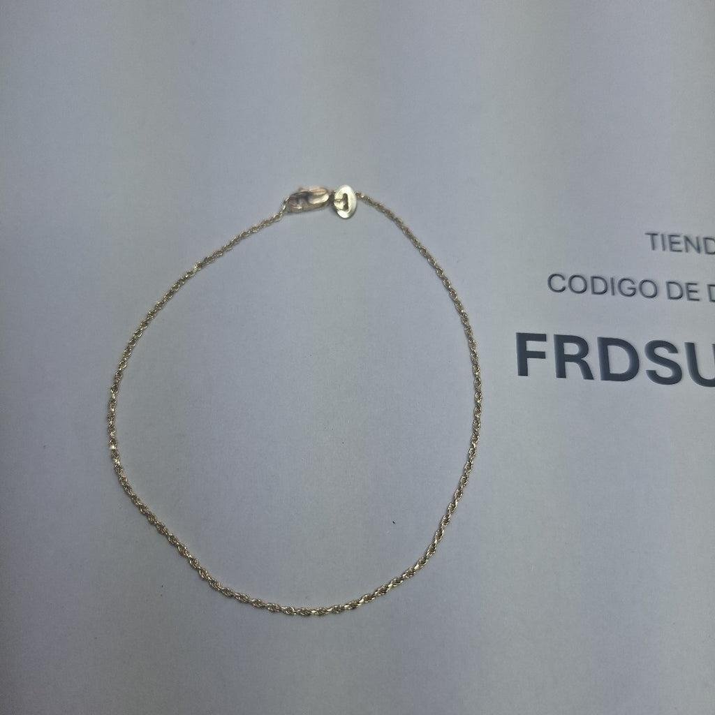 PULSERA TORZAL 14K 21 CM 1.5 GR (NUEVO)