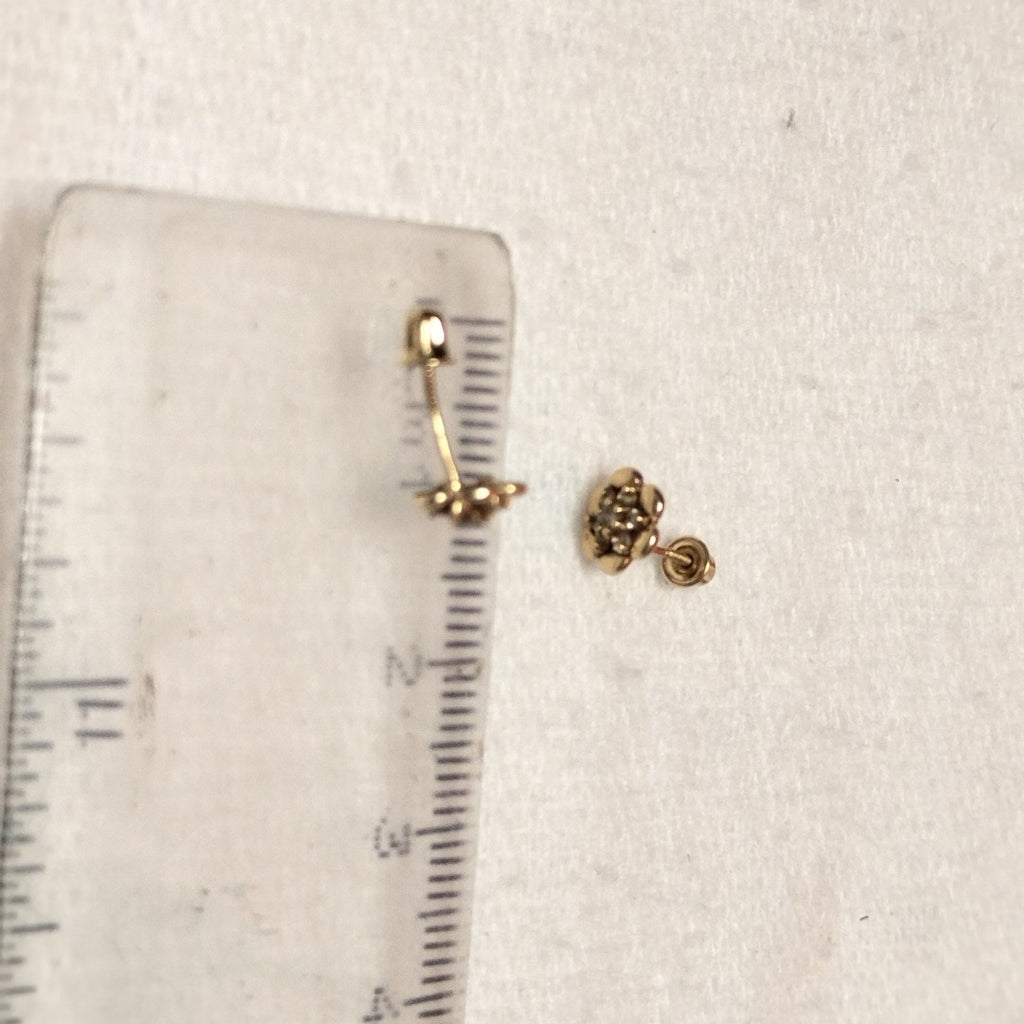 BROQUELES PAR ORO 10 K 0,60 GRMS (SEMINUEVO)