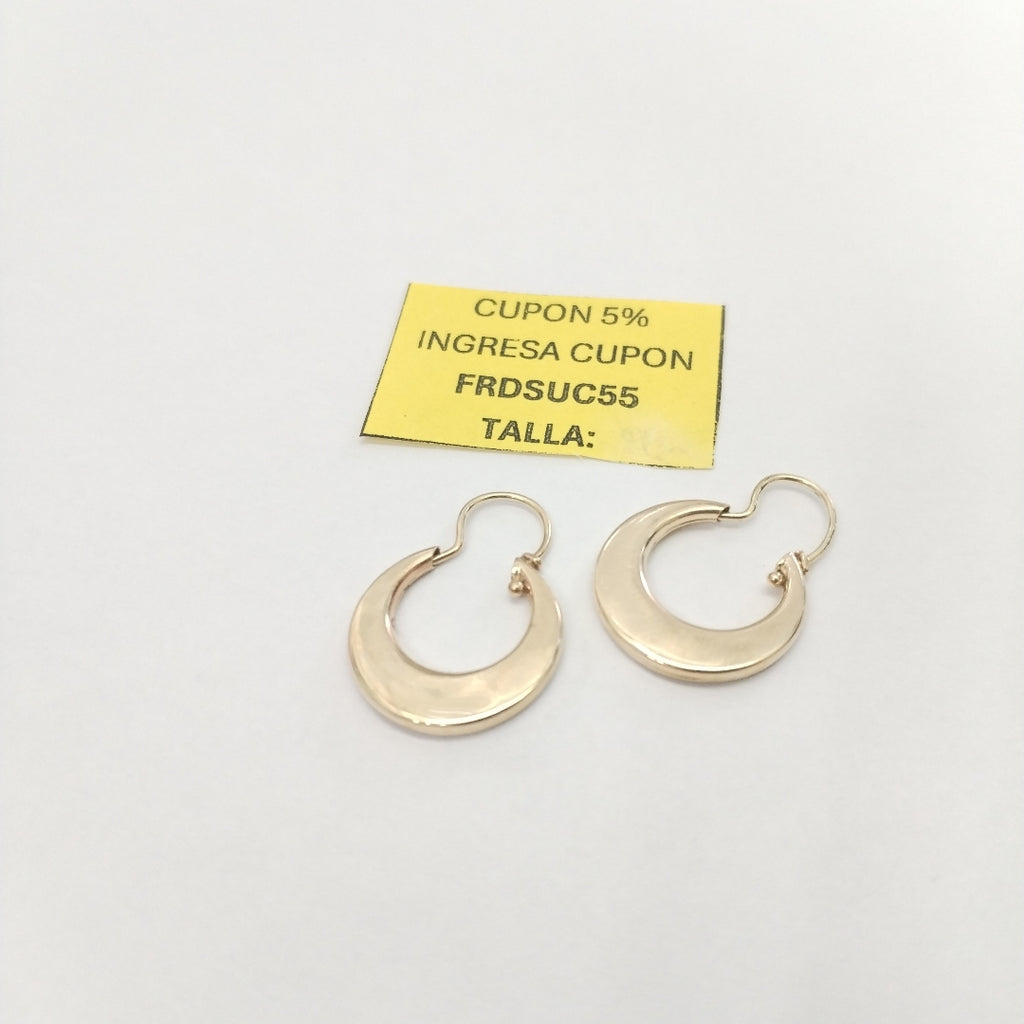 ARRACADAS PAR ORO 10 K 1,50 GRMS (SEMINUEVO)